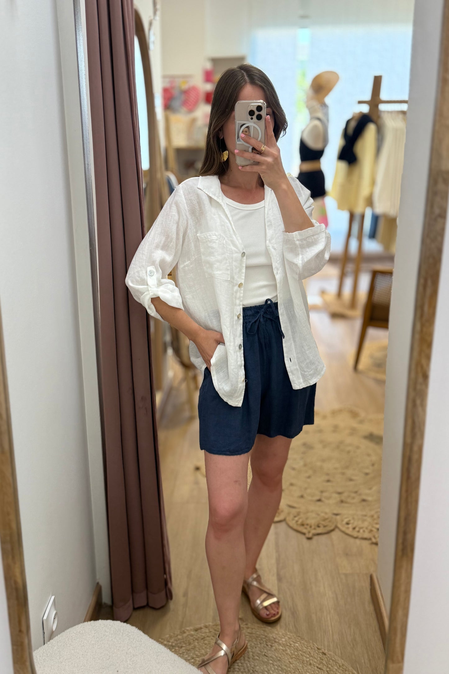 Chemise Thais blanche