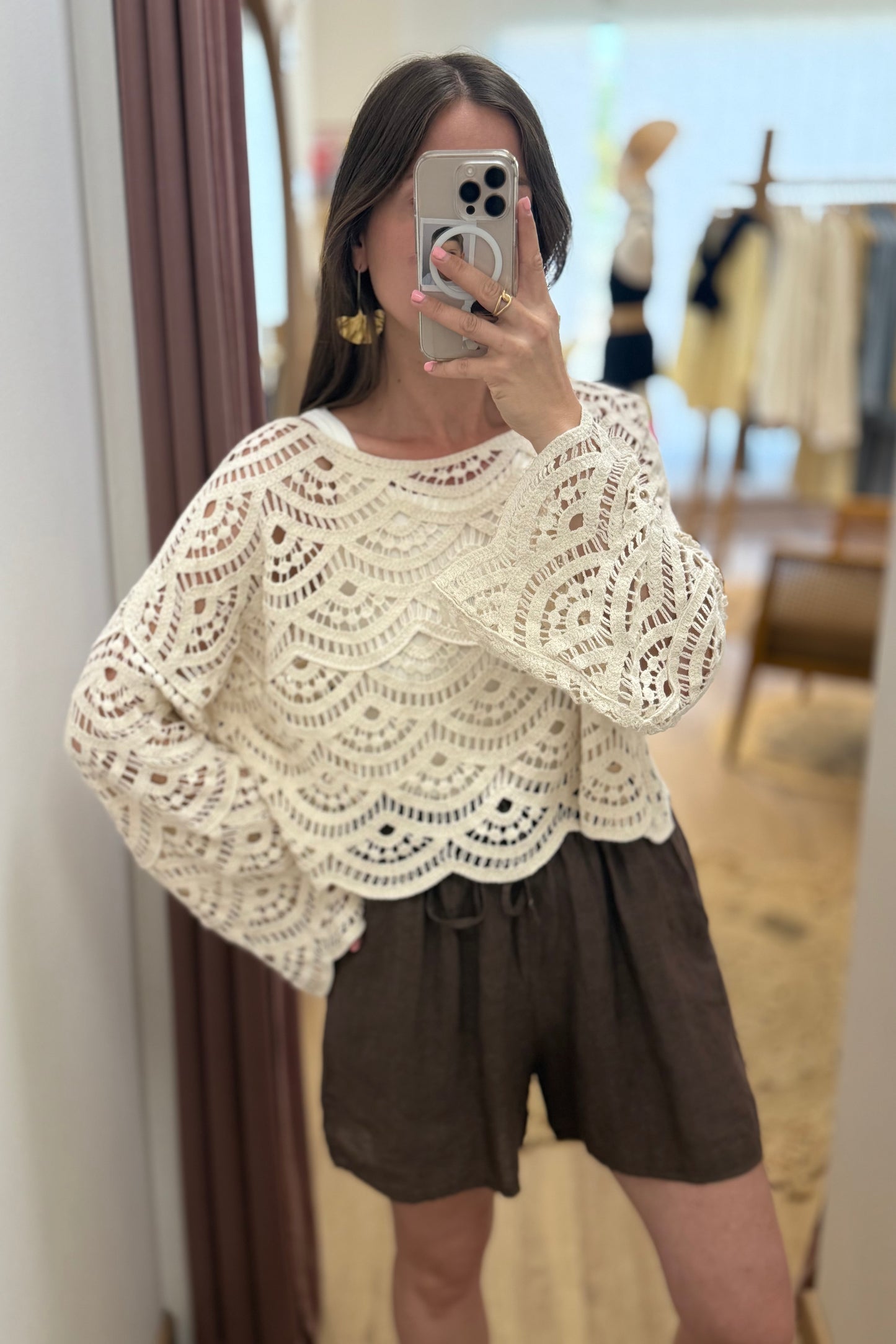Top crochet Ilian