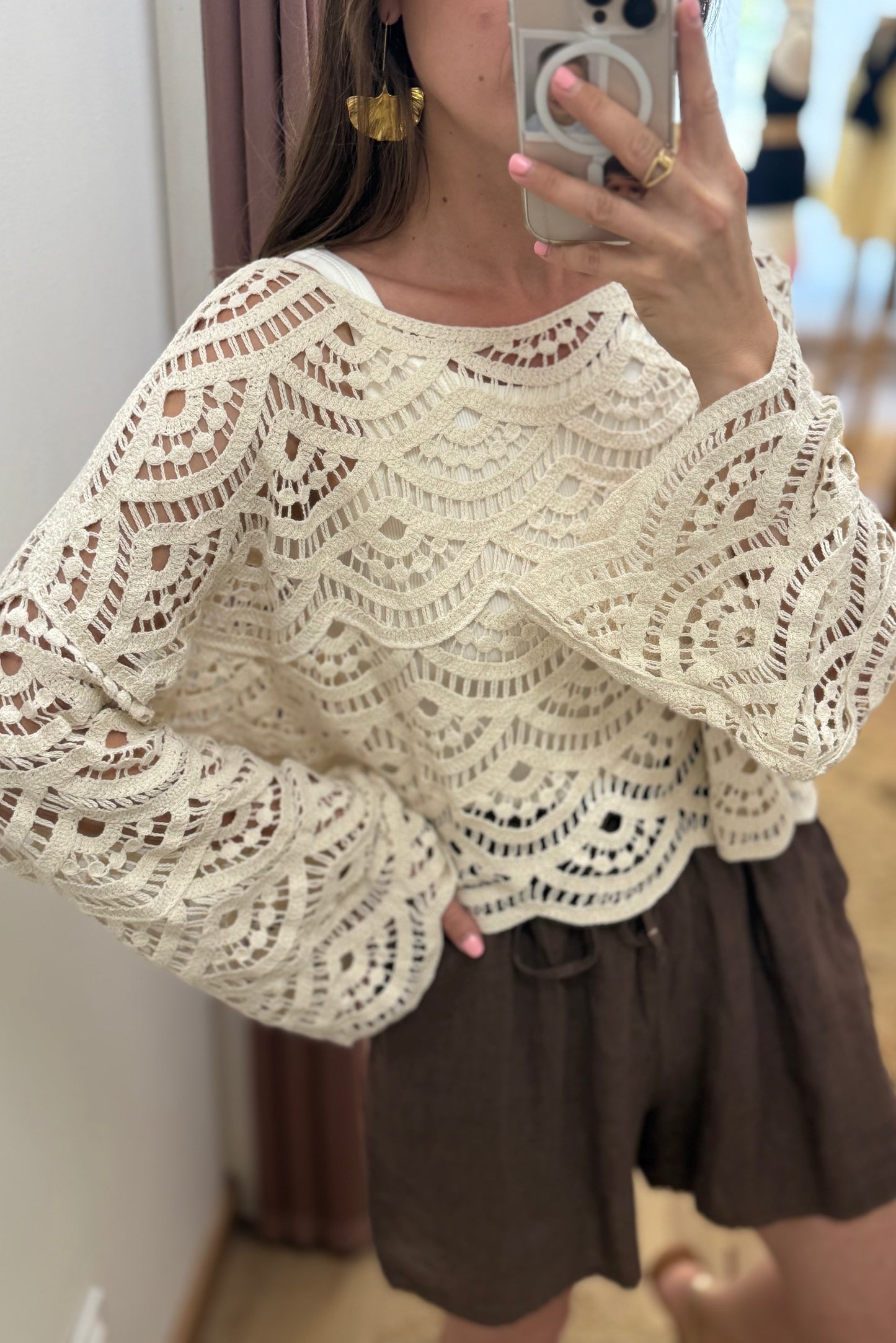 Top crochet Ilian