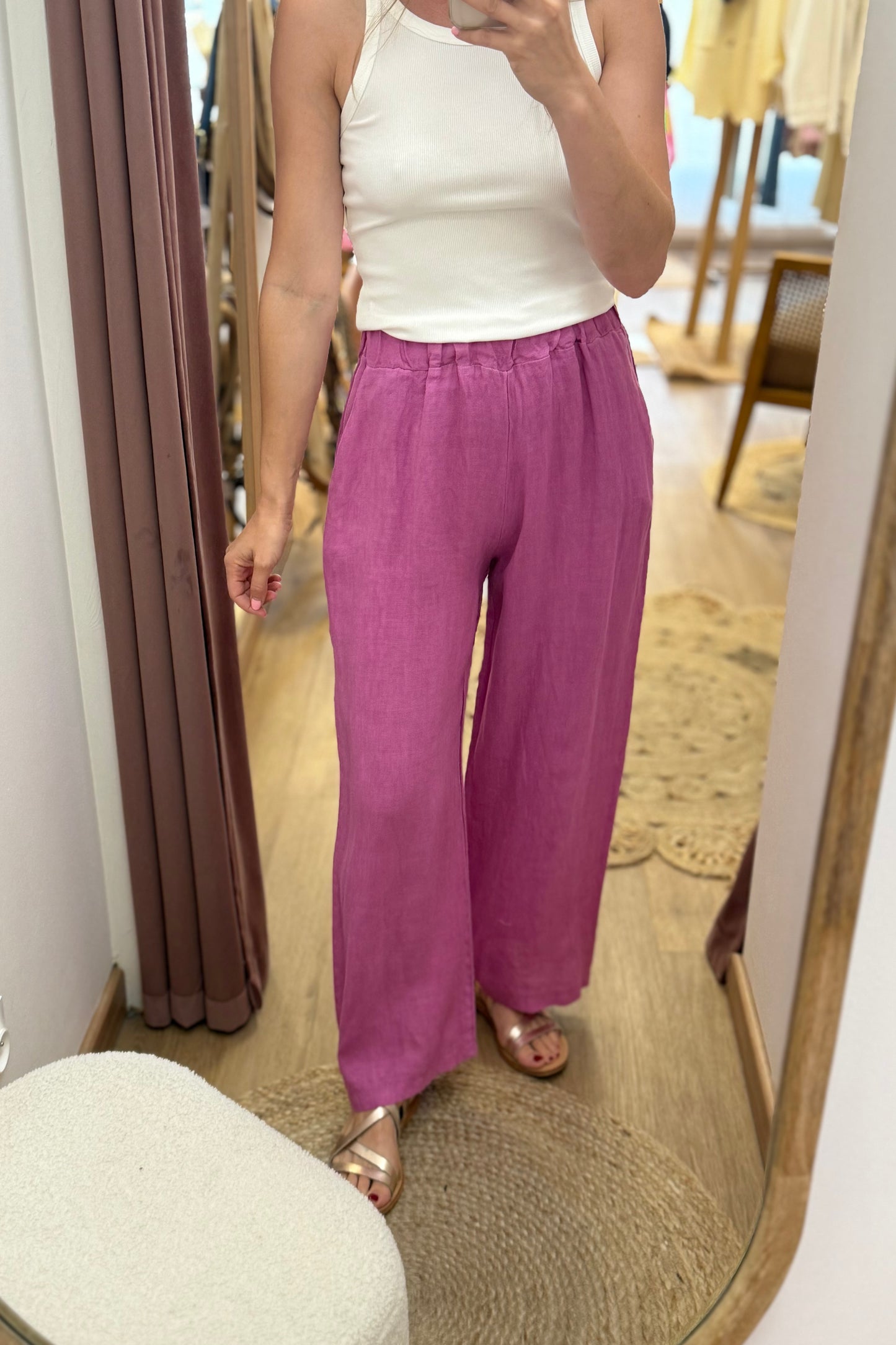 Pantalon Pol violet