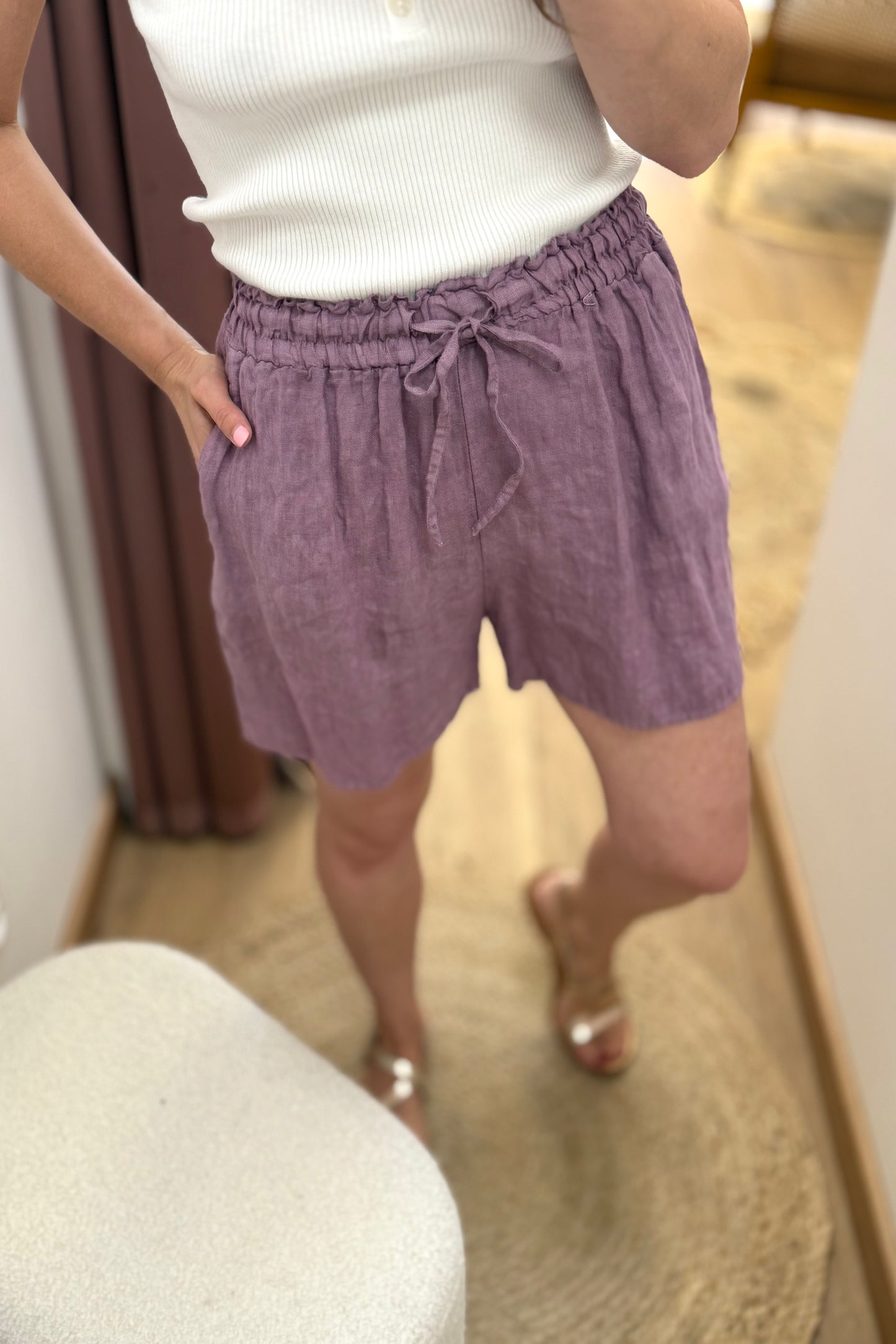 Short Lucas violet