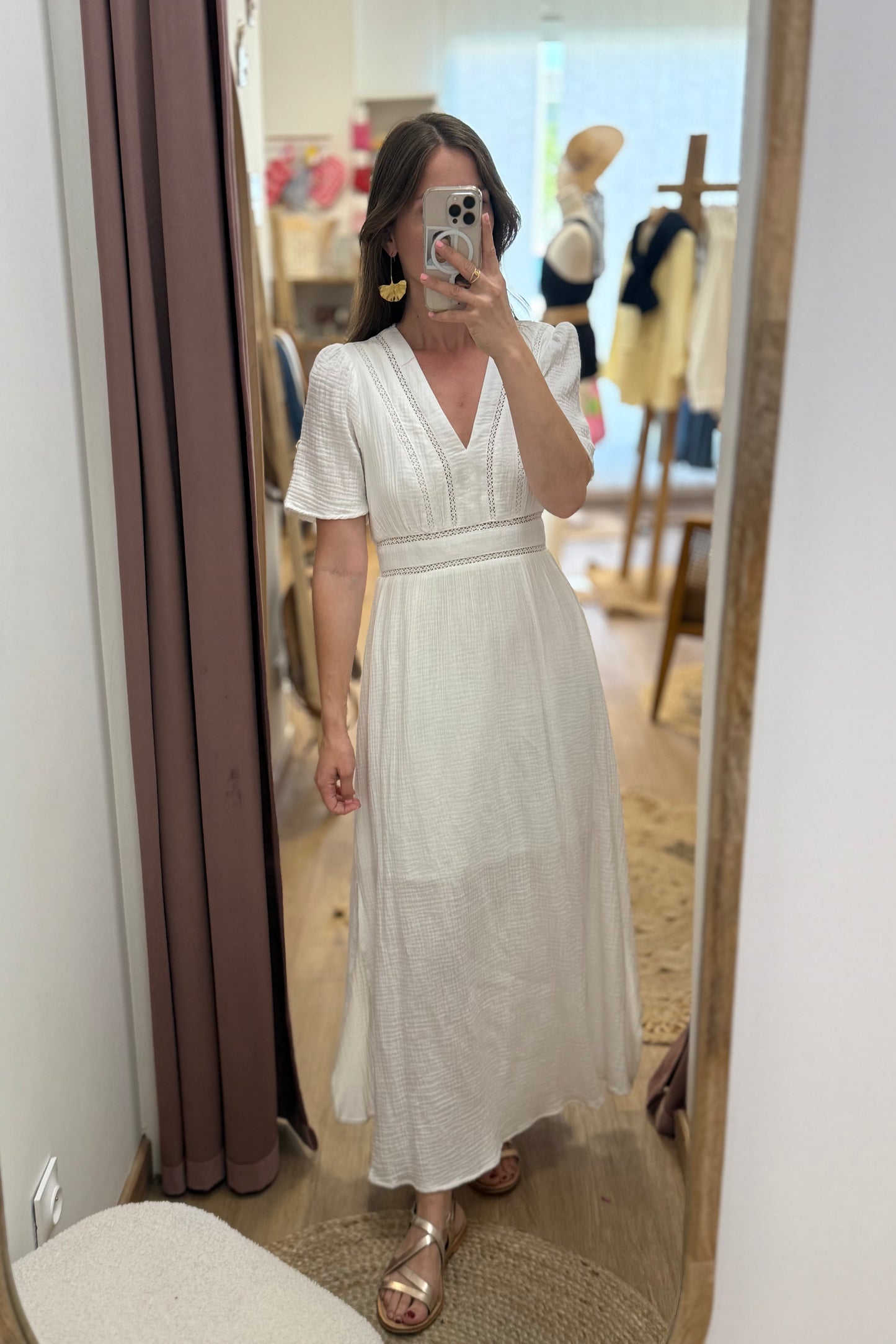 Robe Alice blanche
