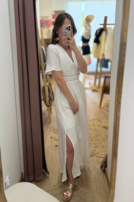 Robe Alice blanche