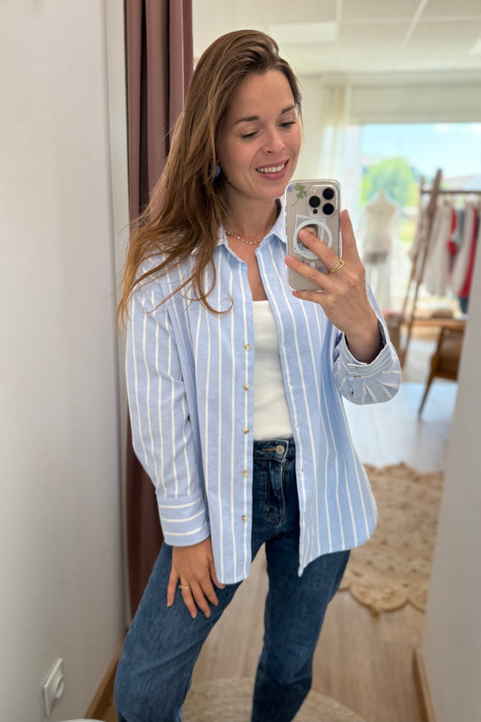 Chemise Elsa bleu