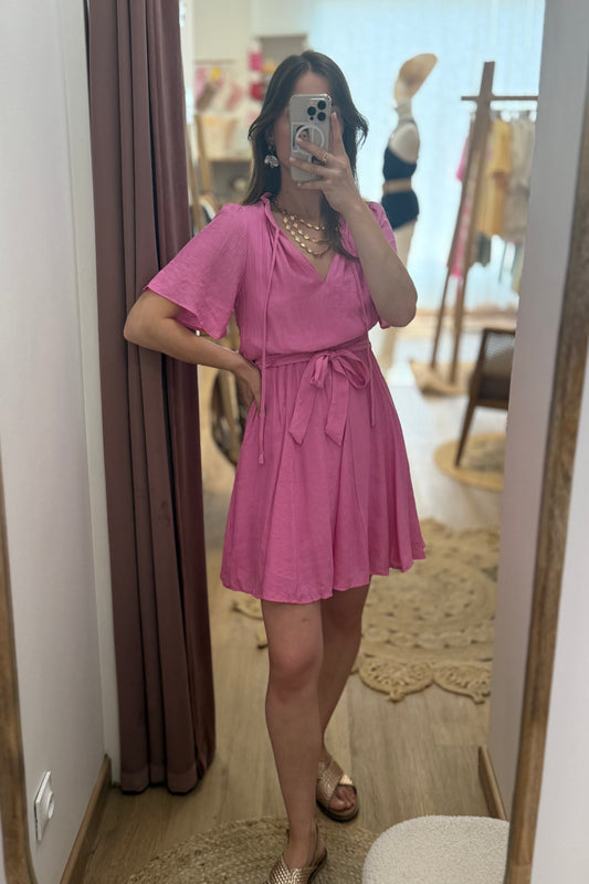 Robe Carole rose
