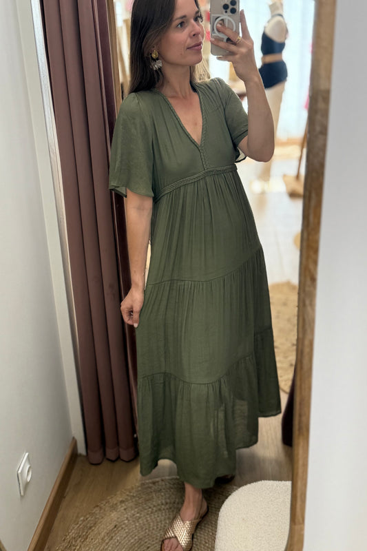Robe Anna kaki
