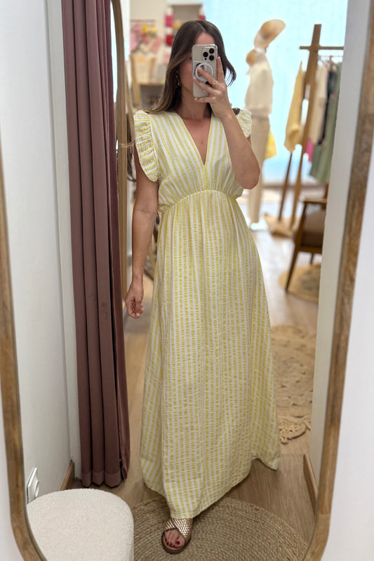 Robe Lila jaune