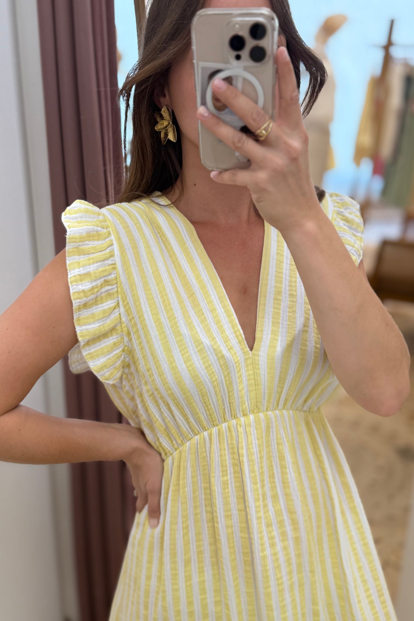 Robe Lila jaune