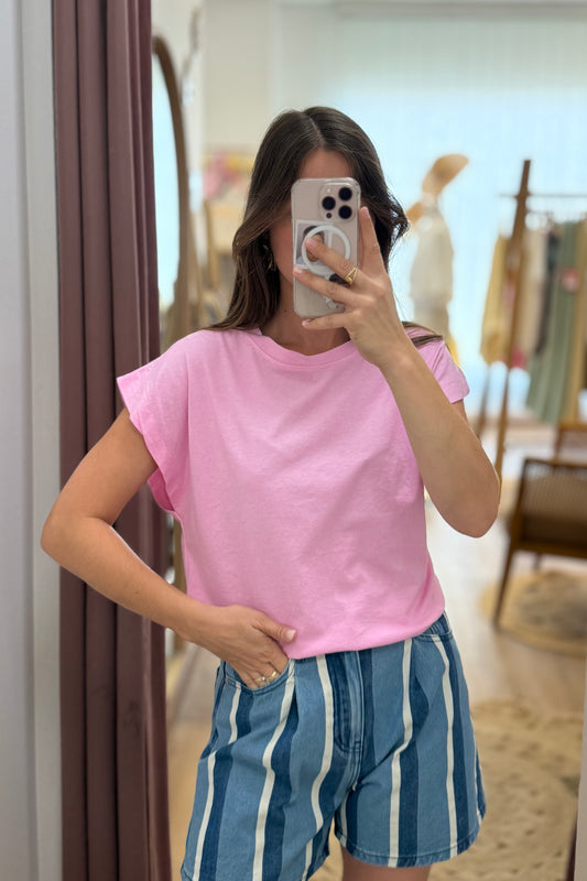 T-shirt Tilio rose