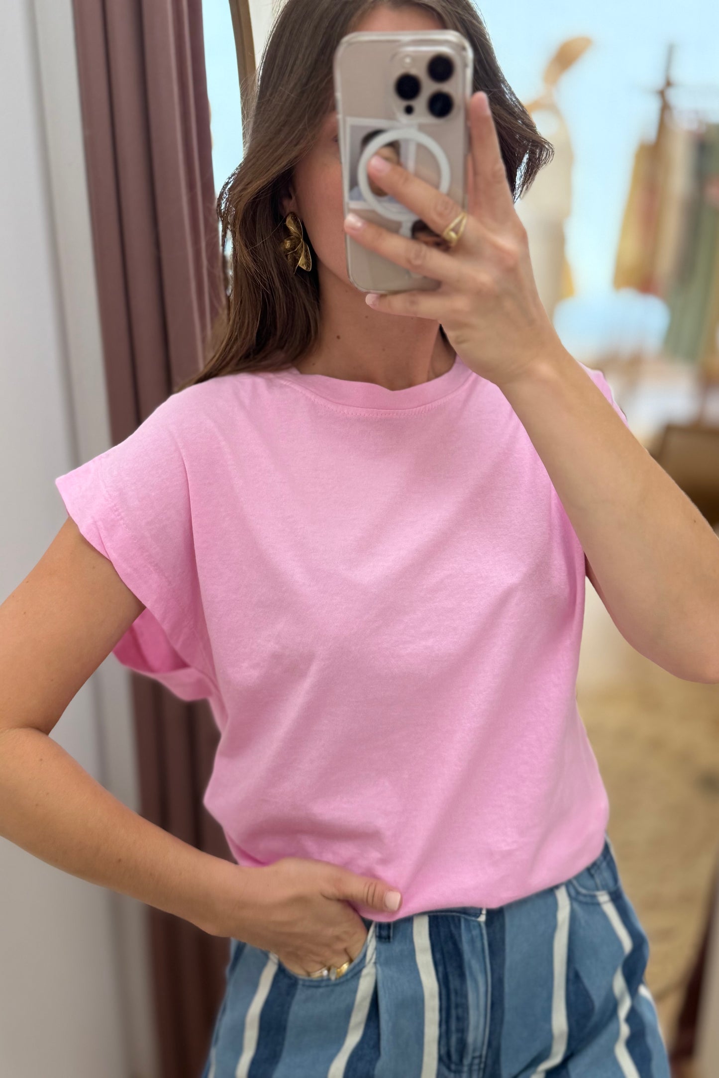 T-shirt Tilio rose