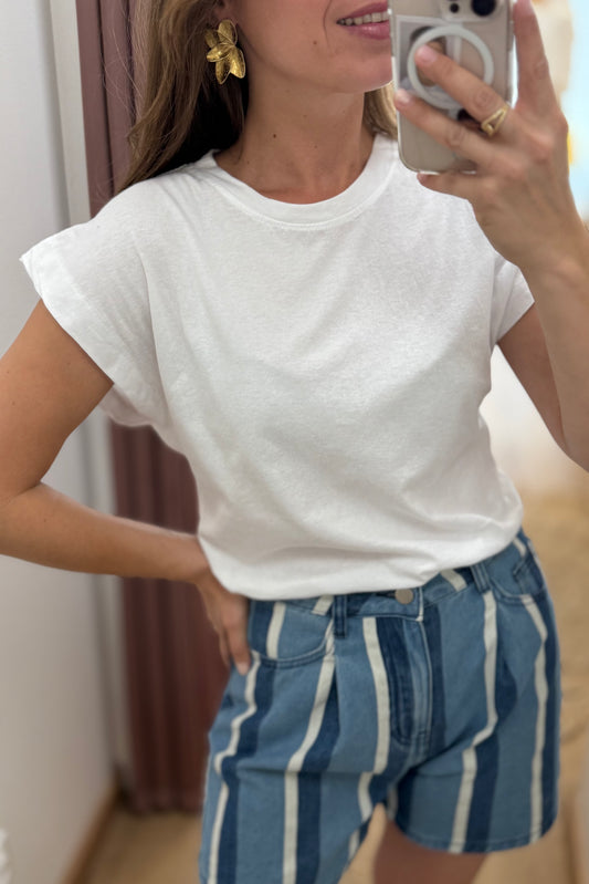 T-shirt Tilio blanc