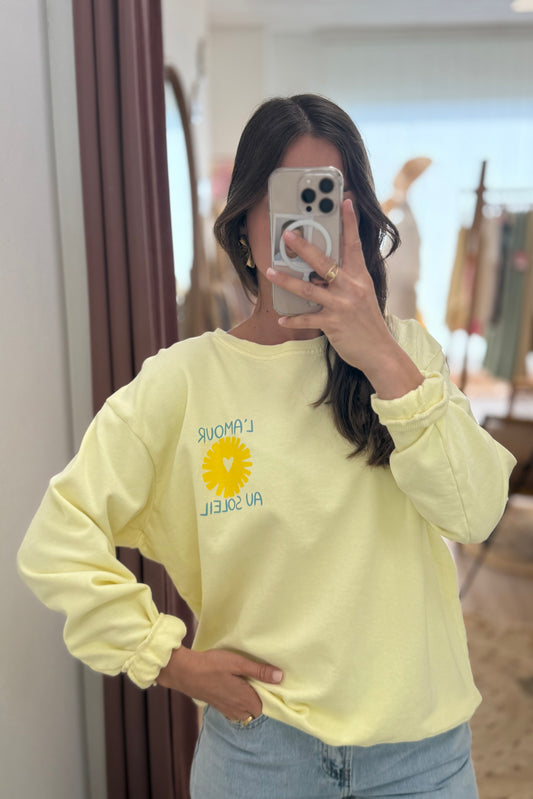 Sweat Camill jaune