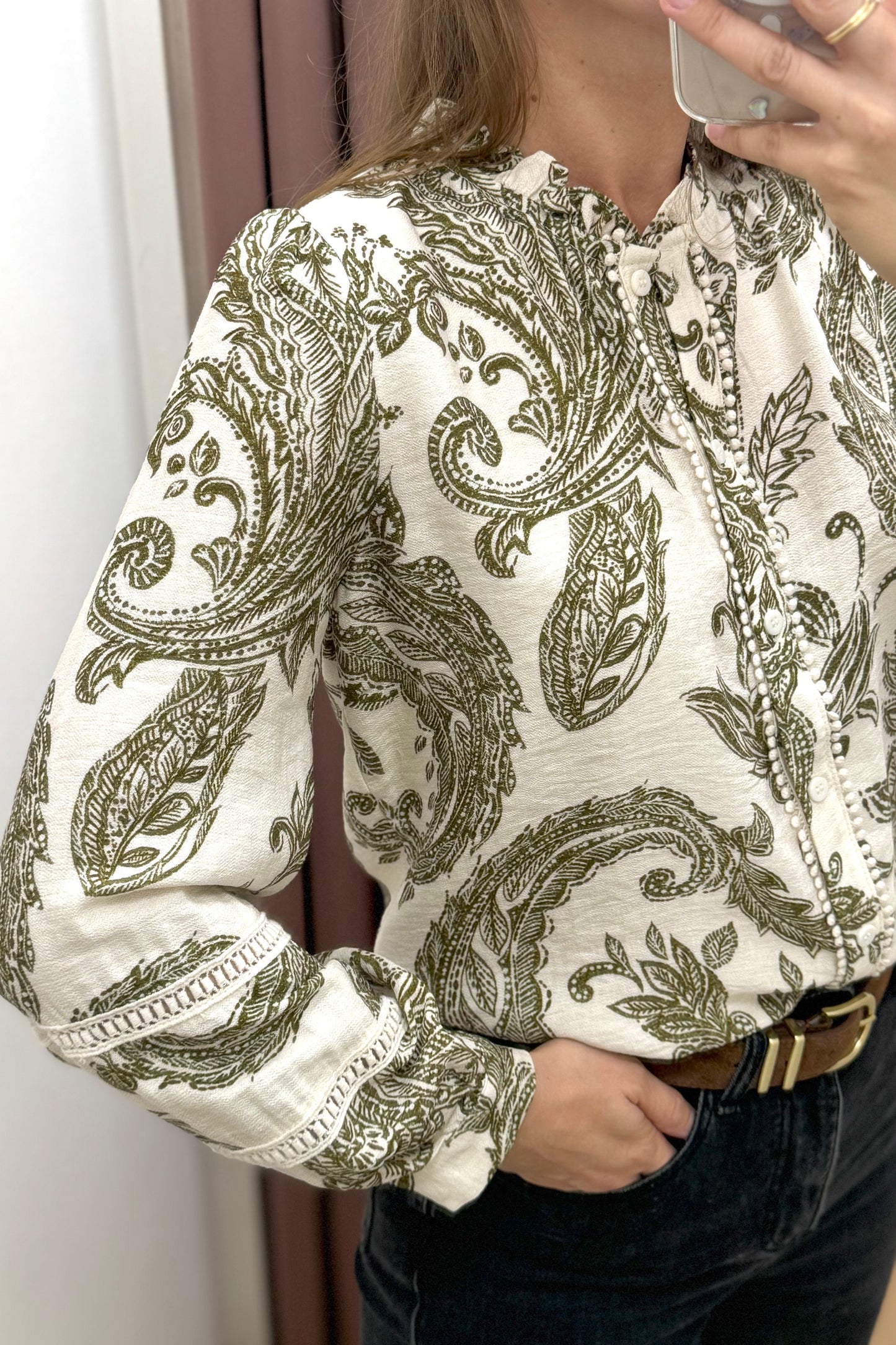 Blouse Joyce kaki