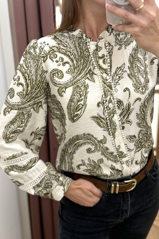 Blouse Joyce kaki