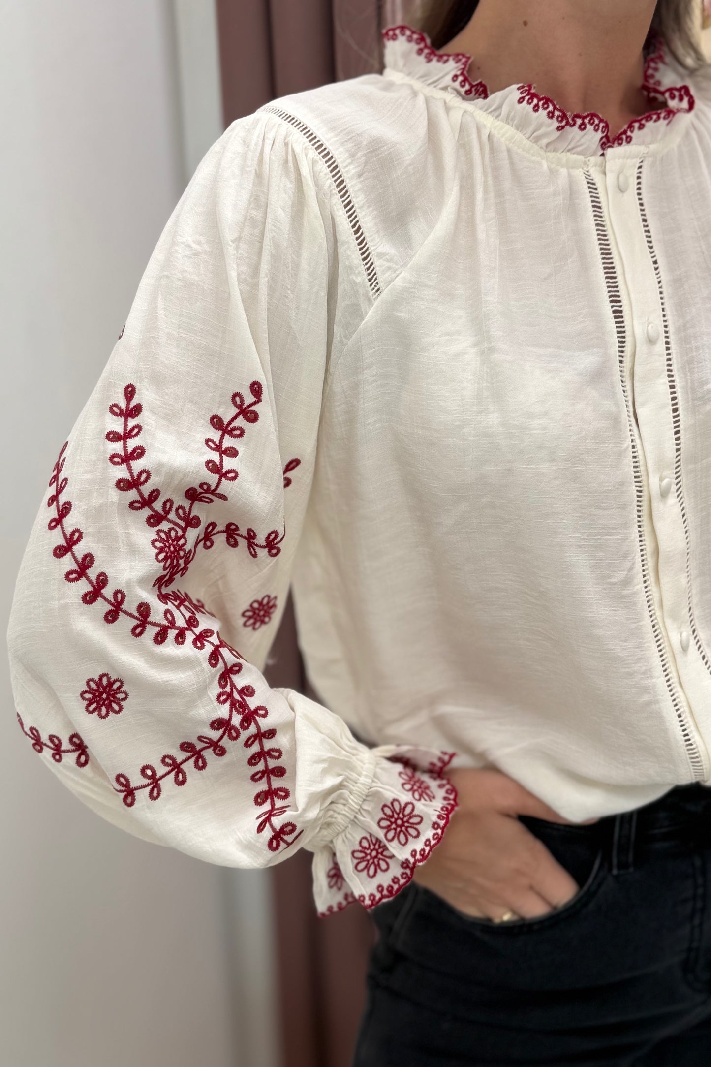 Blouse Brune