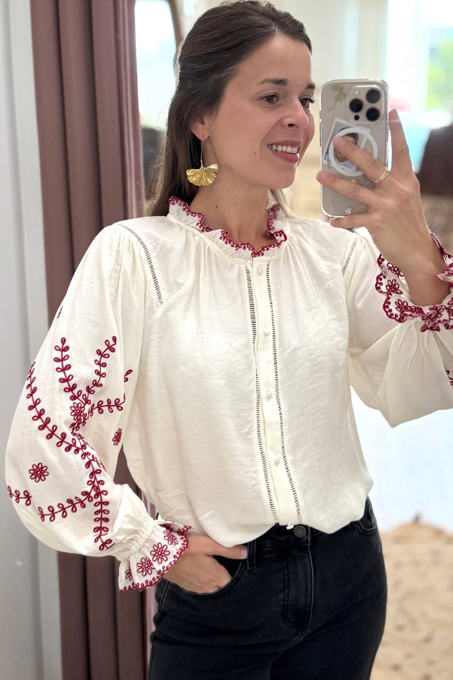 Blouse Brune