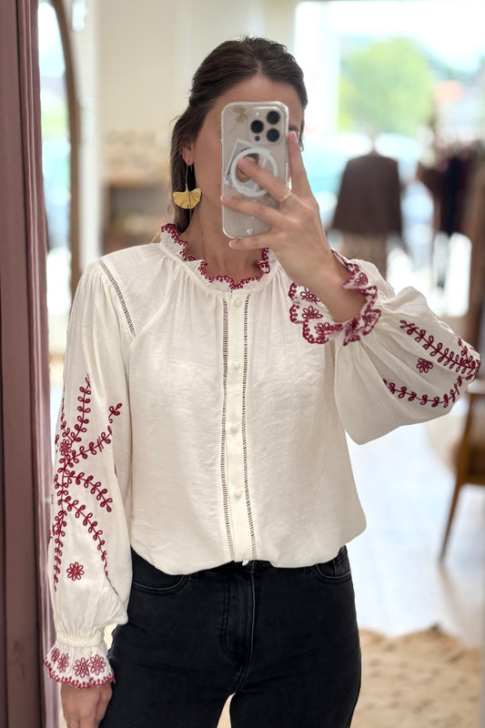 Blouse Brune