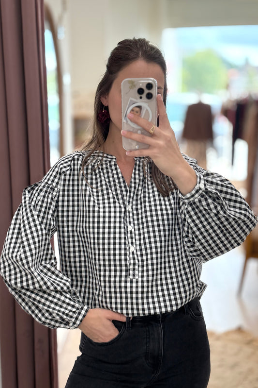 Blouse Alma noire
