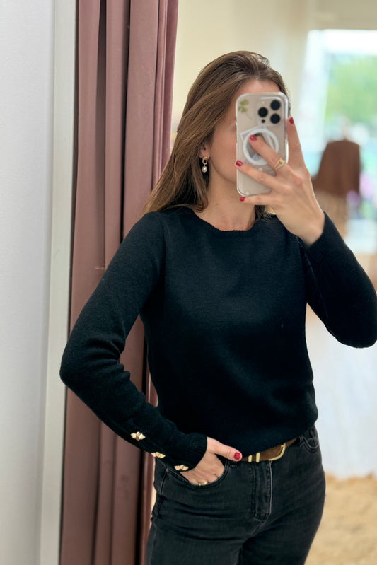 Pull Gautier noir