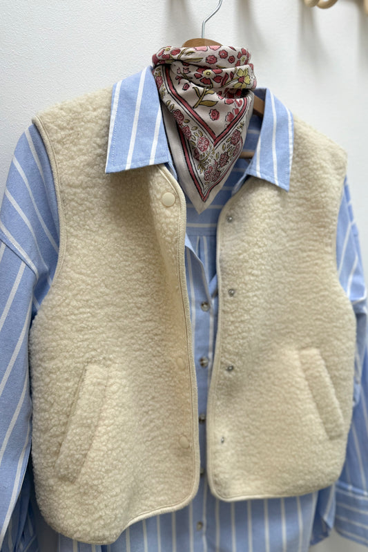 Gilet Corentin écru