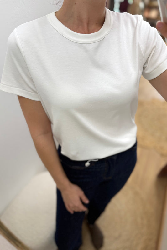 T-shirt Paul blanc