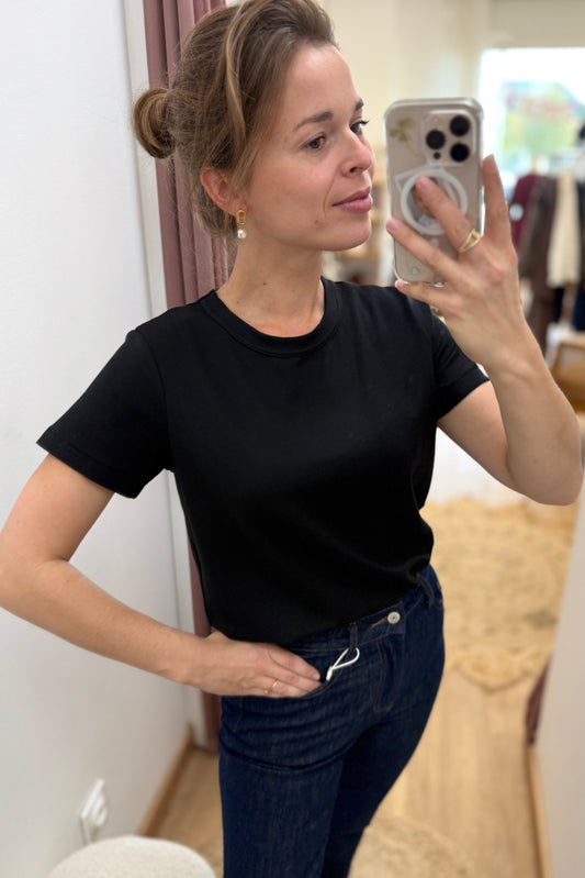 T-shirt Paul noir