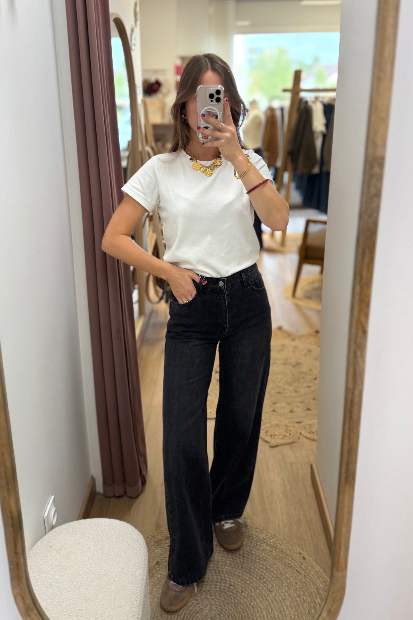 Jean Noa gris foncé