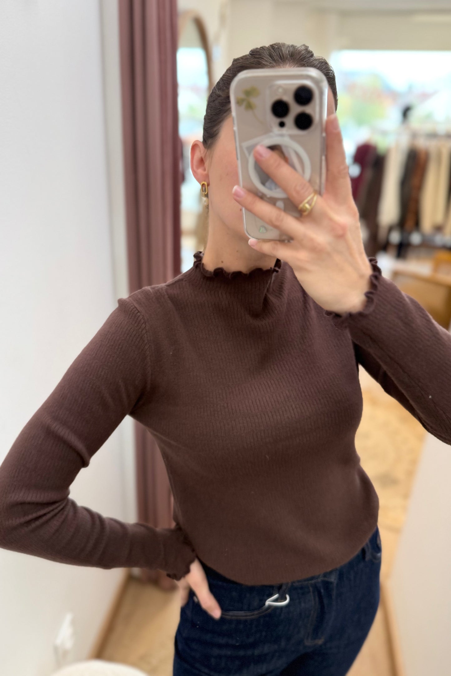 Pull Stan marron