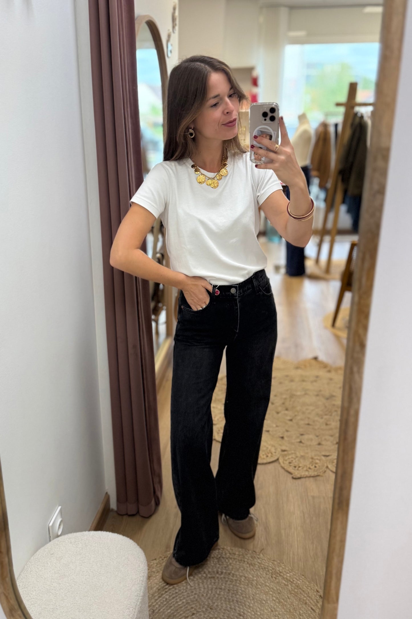 Jean Noa gris foncé