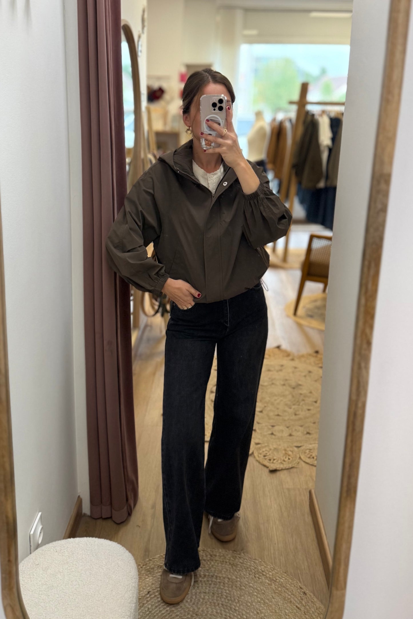 Imperméable Félix choco