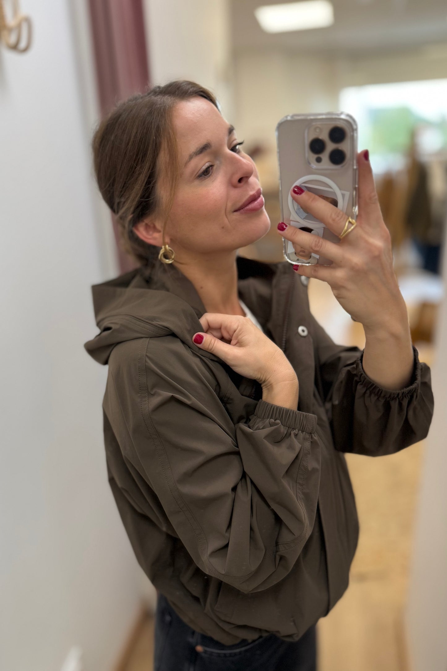 Imperméable Félix choco