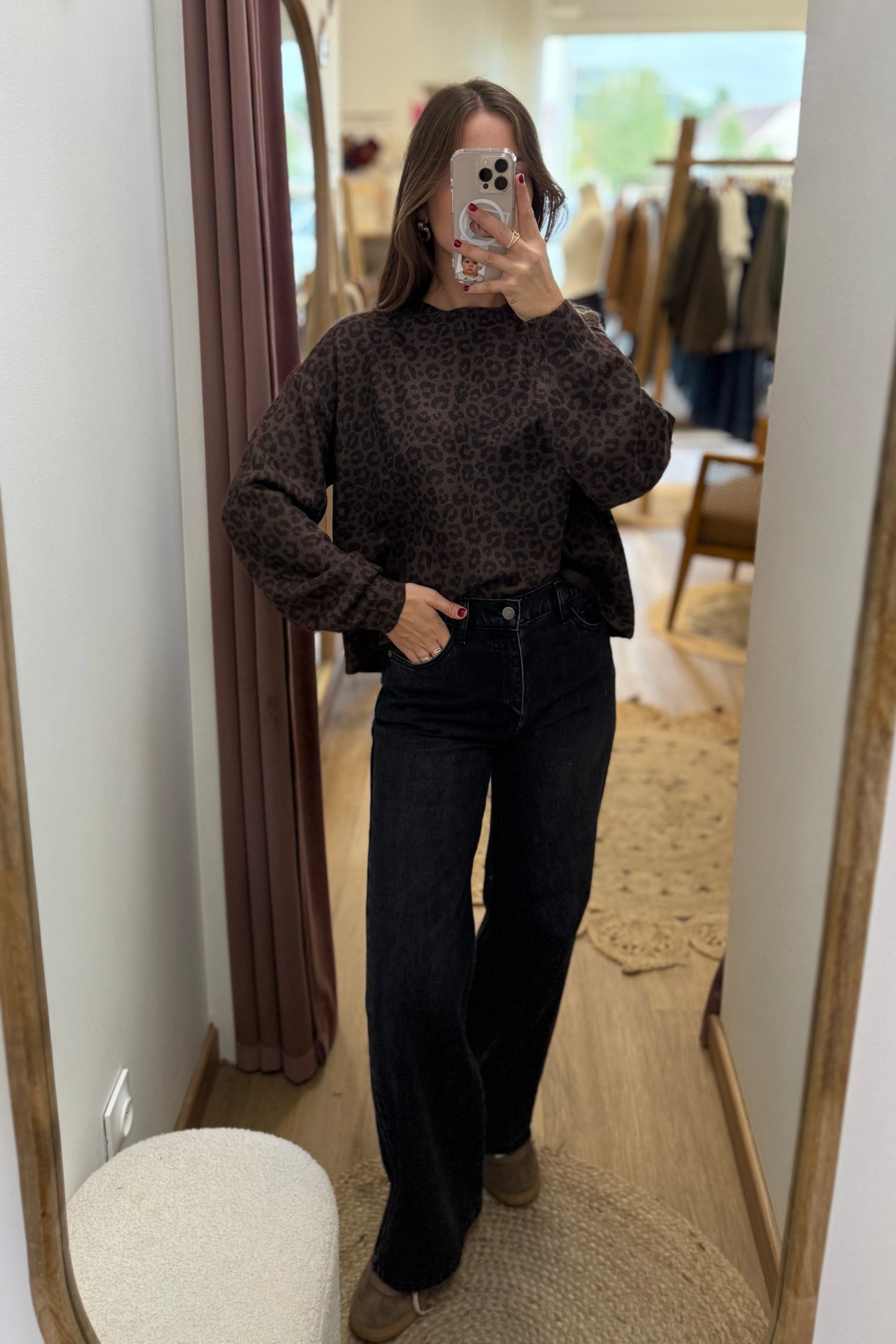 Pull Garry chocolat
