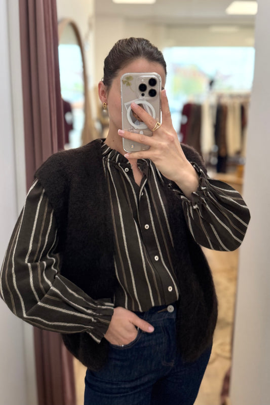 Gilet Horace choco