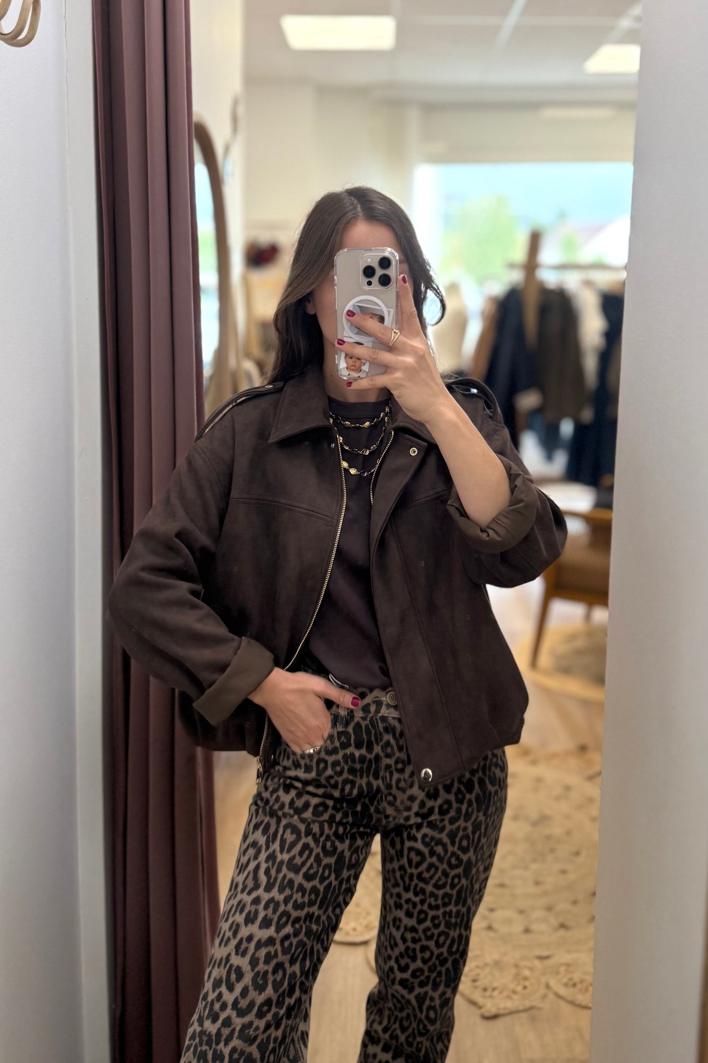 Veste Lisa marron
