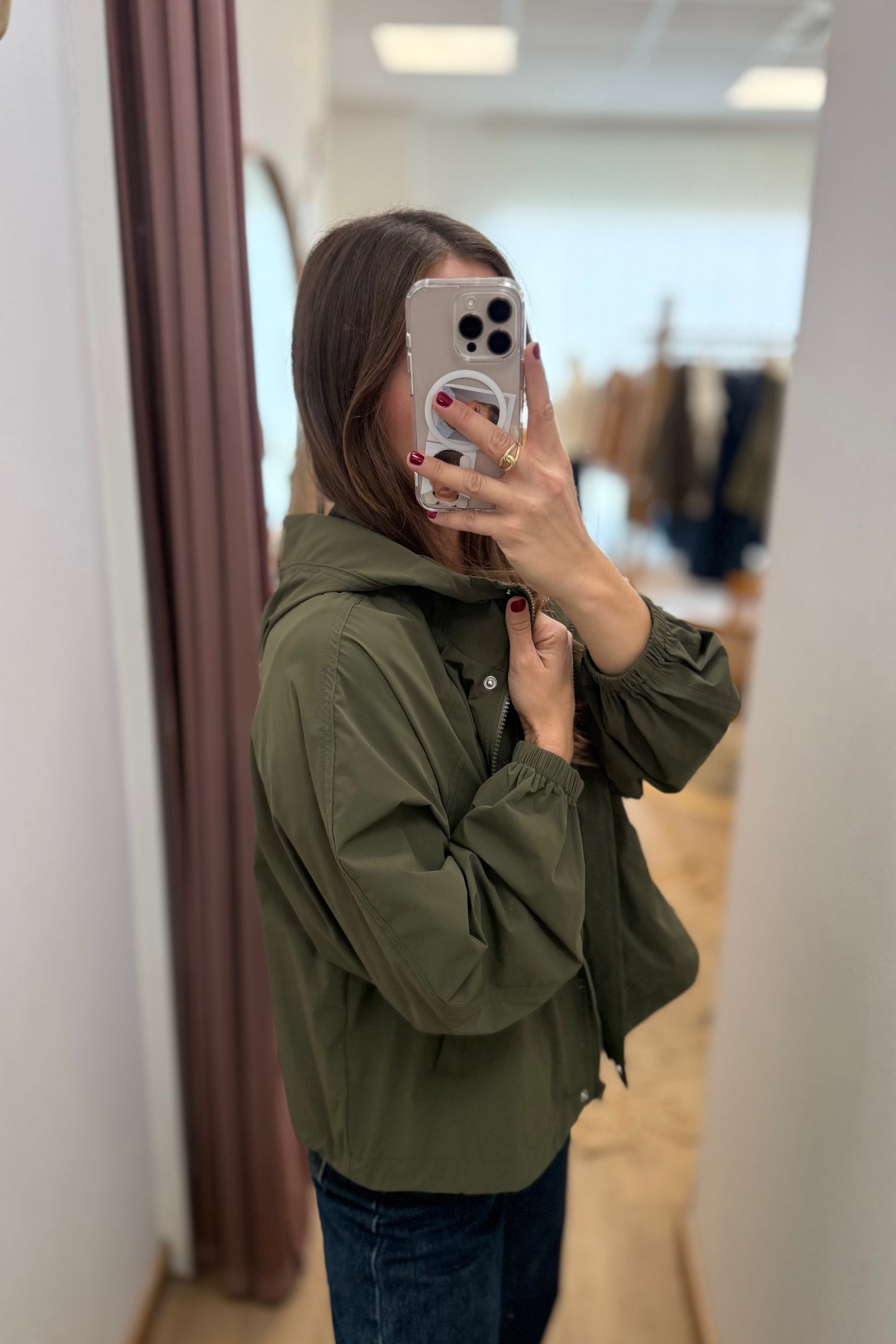 Imperméable Félix kaki