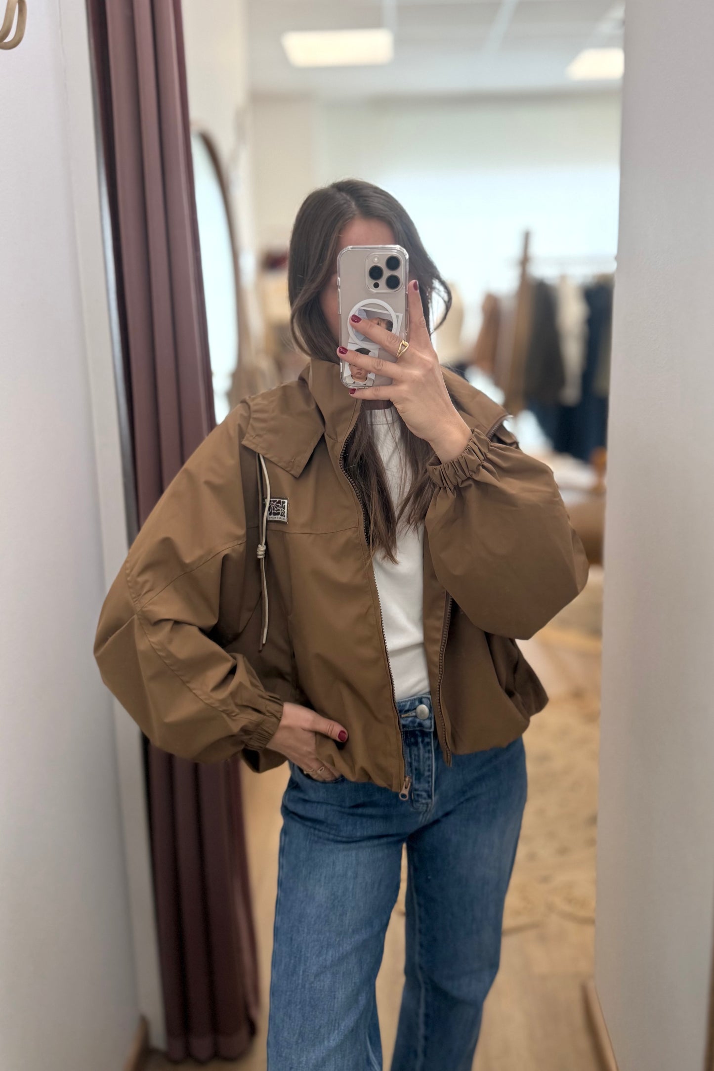 Imperméable Aurèle camel