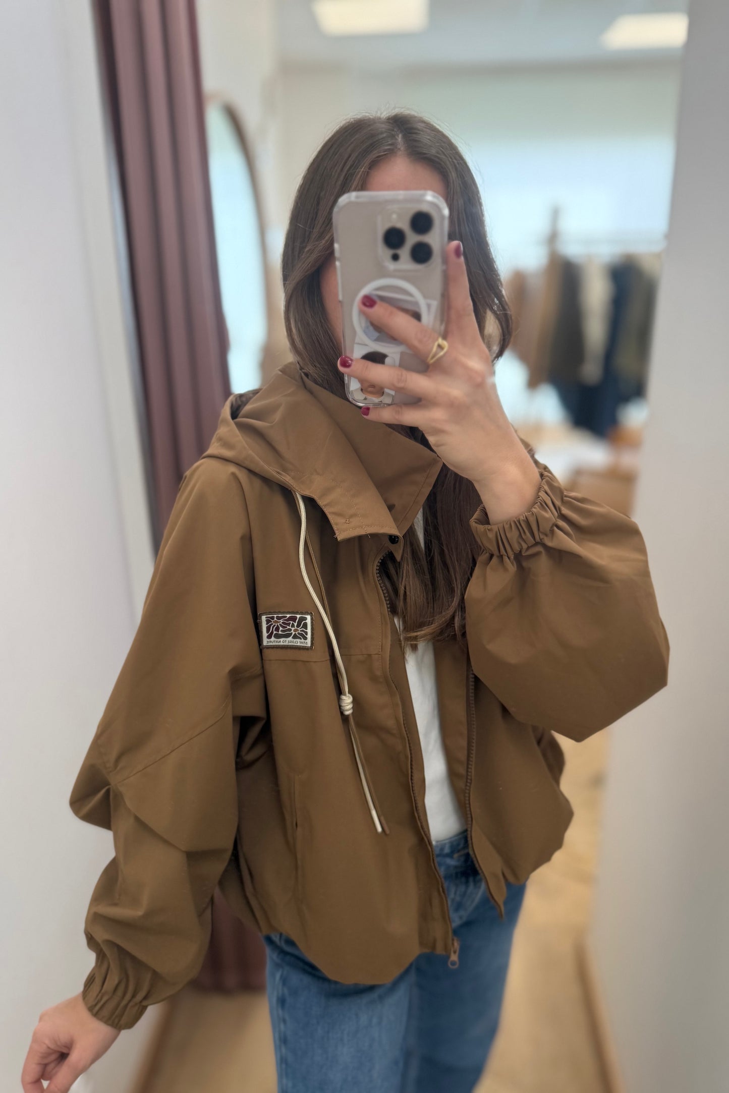 Imperméable Aurèle camel