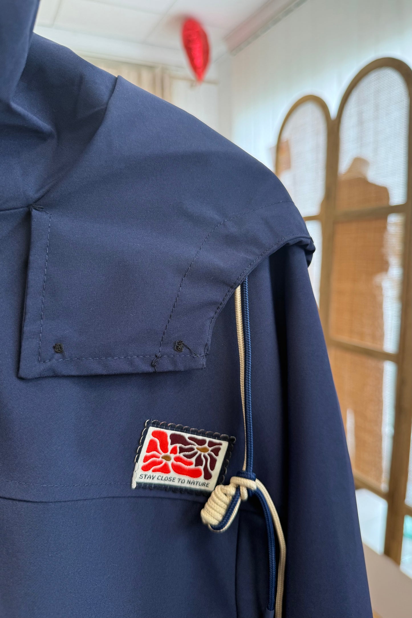 Imperméable Aurèle bleu marine