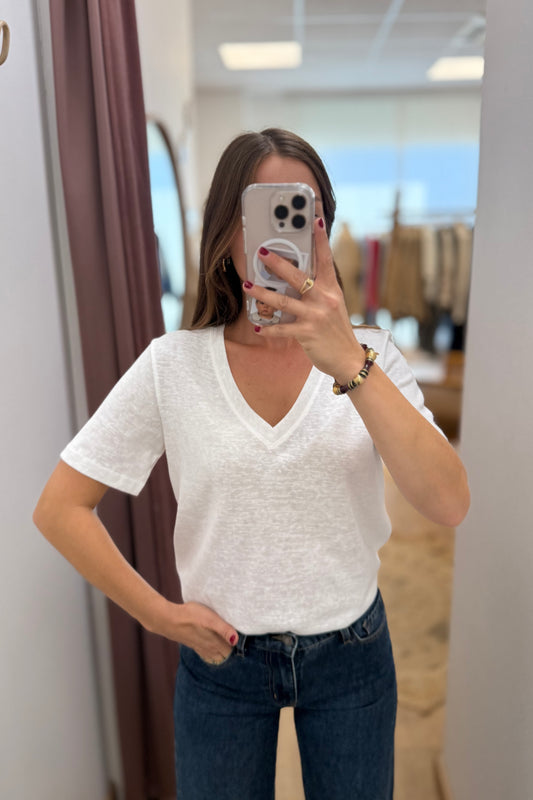 T-shirt Basile blanc