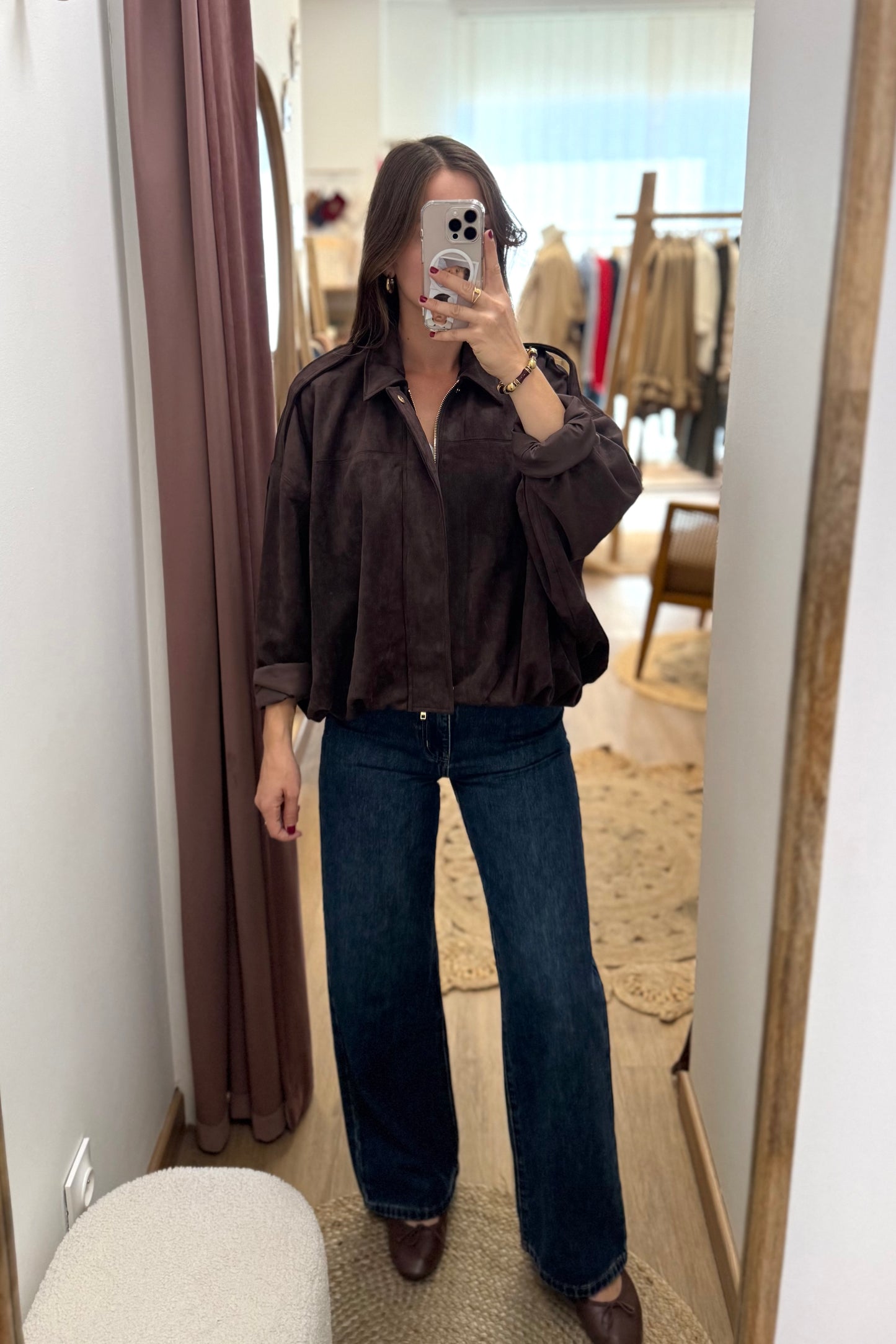 Veste Théa choco