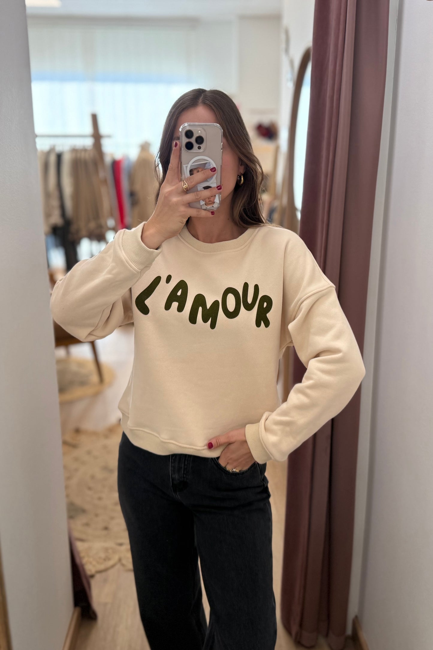 Sweat Alexandre beige