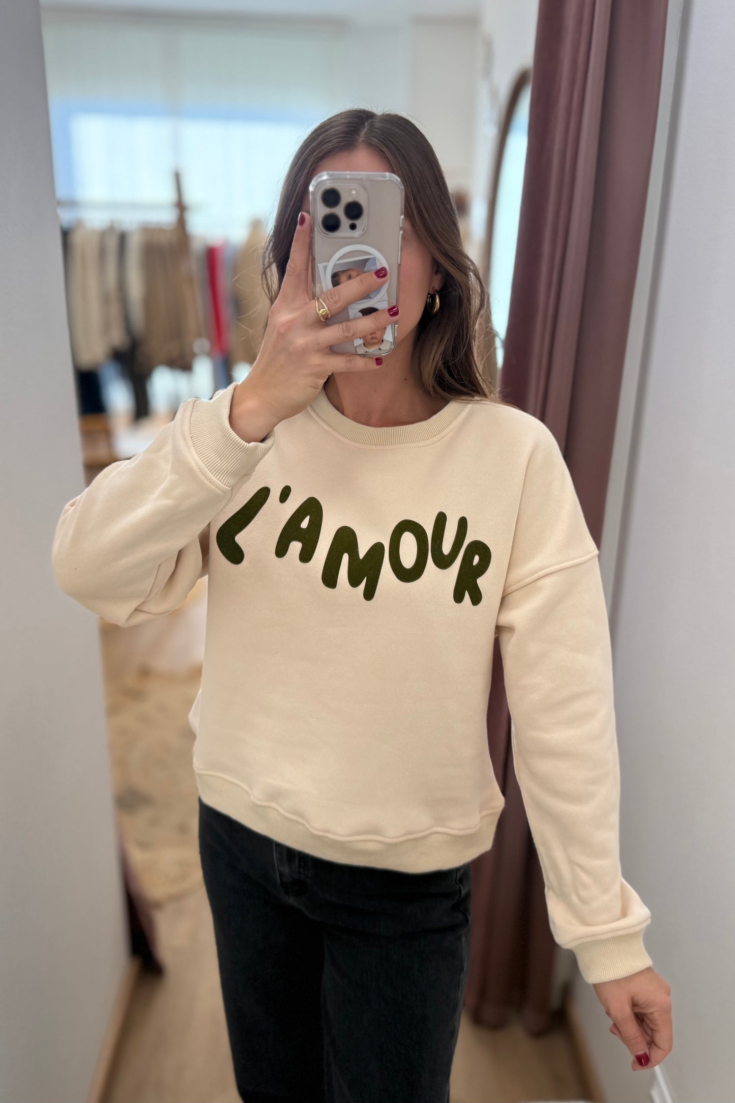 Sweat Alexandre beige