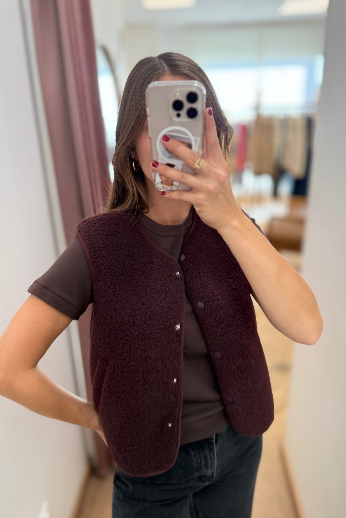 Gilet Corentin violet