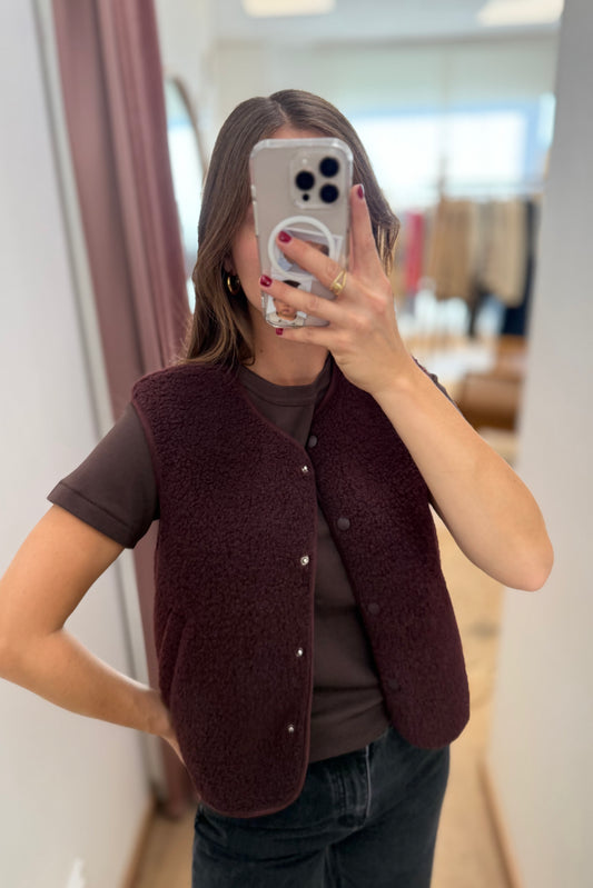 Gilet Corentin violet