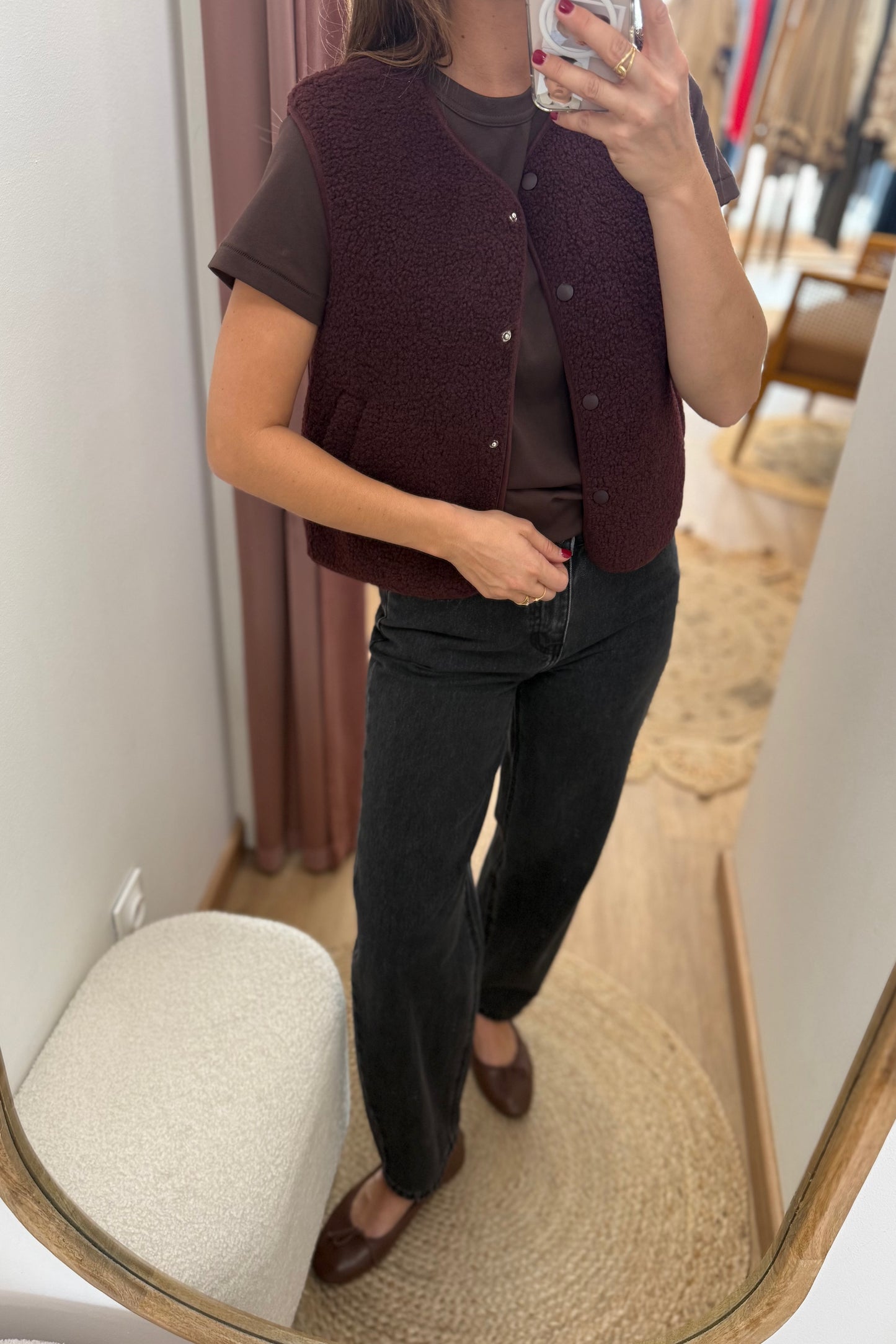 Gilet Corentin violet
