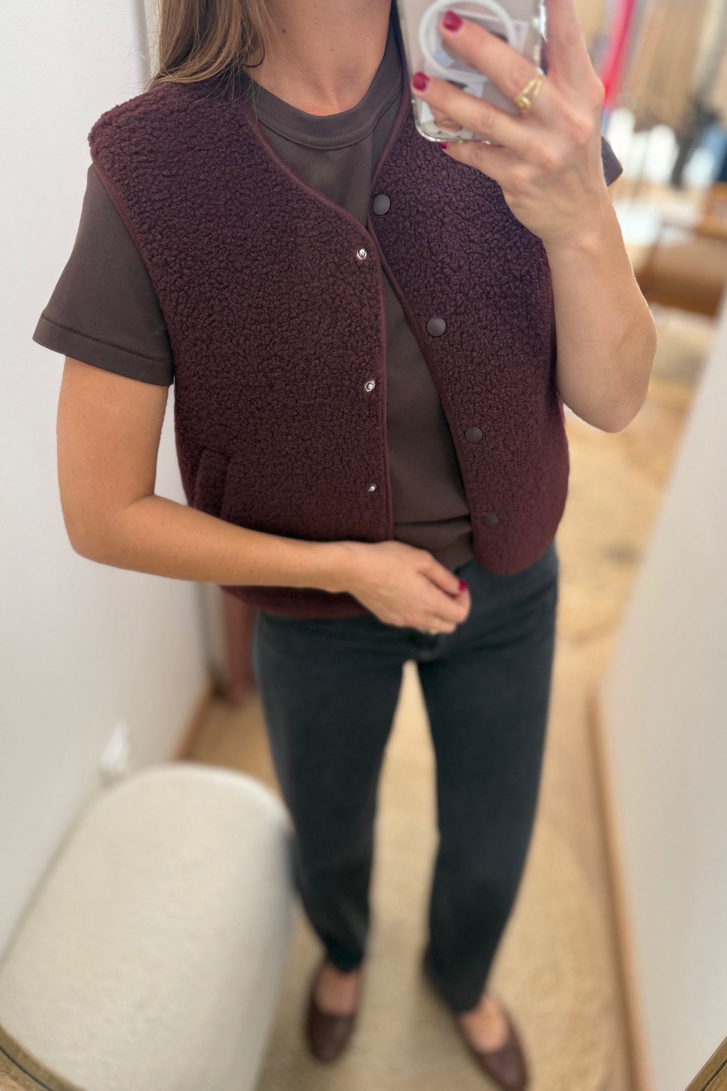 Gilet Corentin violet