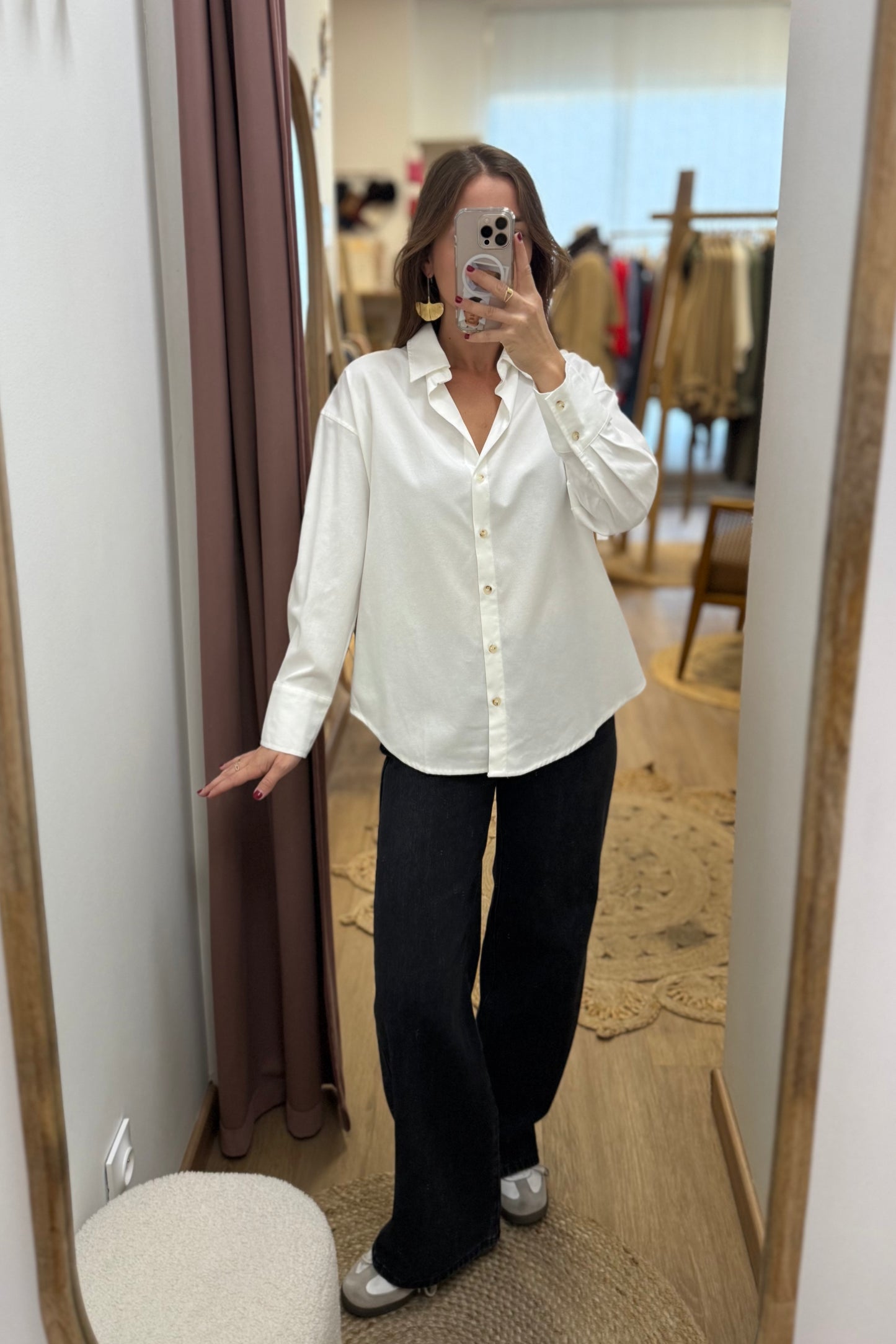 Chemise Elsa blanche