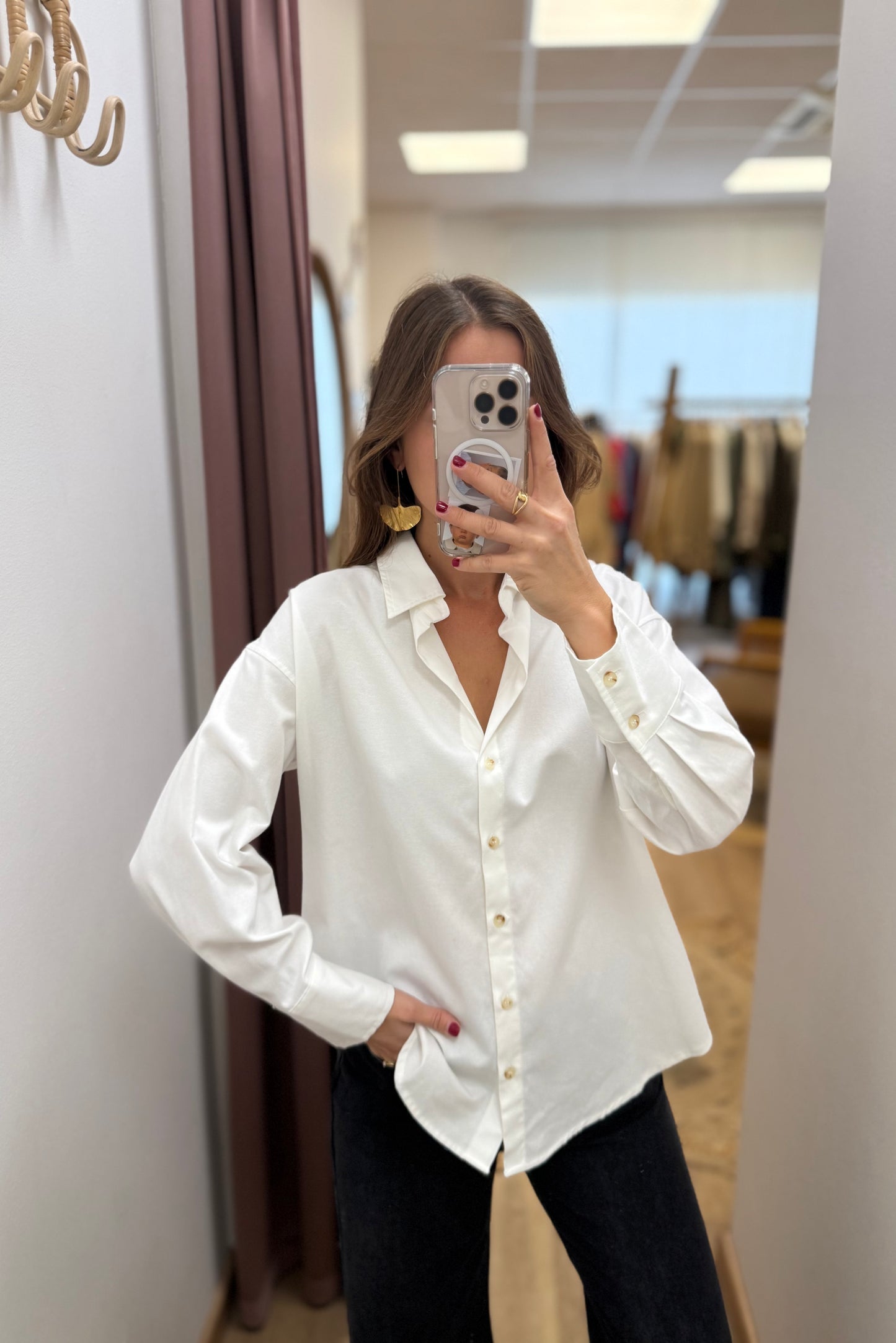Chemise Elsa blanche