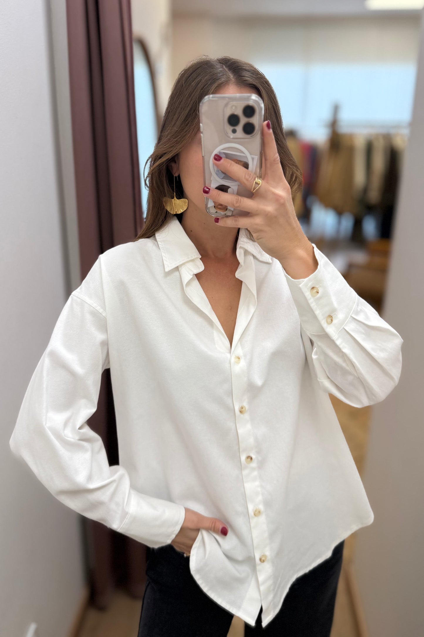 Chemise Elsa blanche