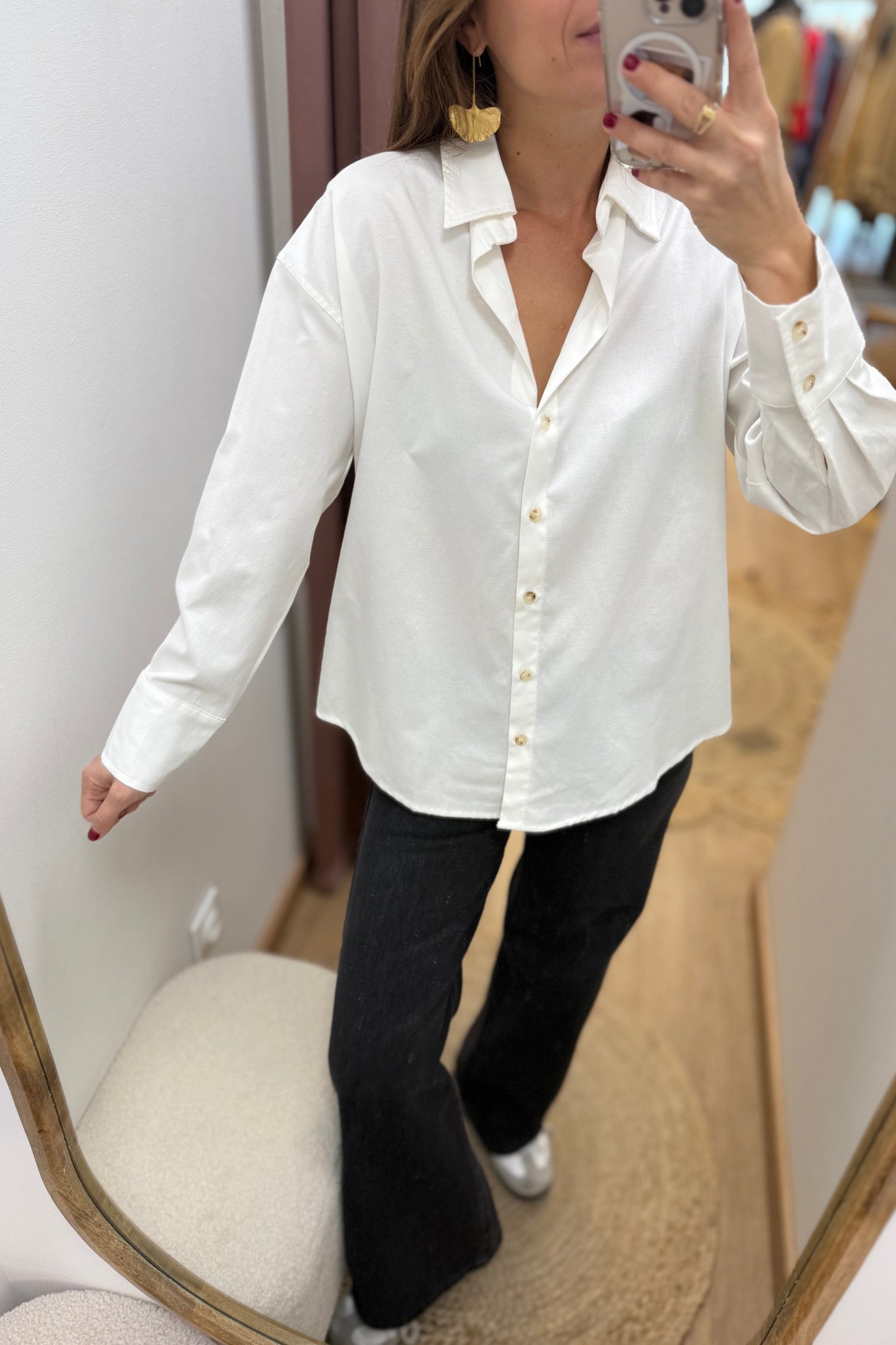 Chemise Elsa blanche
